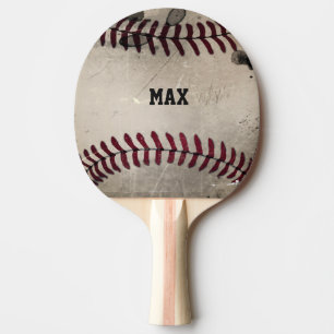 Personlig Coola Grunge Baseball Ping Pong Paddle Pingisracket