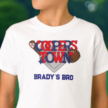 Personlig Cooperstown Bror Tröja Patriotisk