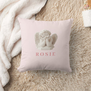 Personlig Coquette Sleeping Angel Sculpture Kudde