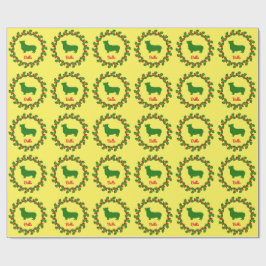 Personlig Corgi Helgdag Wrapping Papper Presentpapper