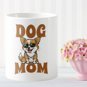 Personlig Corgi Hund Anpassningsbar Mamma Kaffemugg
