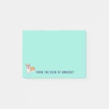 Personlig Corgi Hund Mint-Grönt