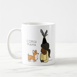 Personlig Corgi Mamma Coffee Mugg