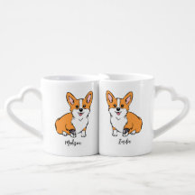 Personlig Corgi Mrs. & Mrs Par