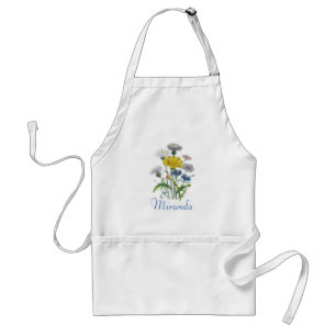 Personlig Cornblommor Apron Förkläde