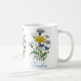 Personlig Cornblommor Kaffemugg
