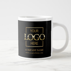 Personlig Corporate Company Logotyp Employee Gift Jumbo Mugg