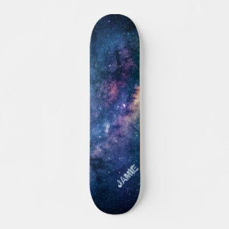 Personlig Cosmic Galaxy Mini Skateboard Bräda 18,5 Cm