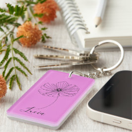 Personlig Cosmos Birth Flower Gift