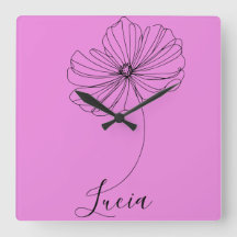 Personlig Cosmos Birth Flower Gift