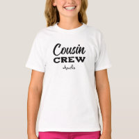 Personlig Cousin Crew T-Shirt