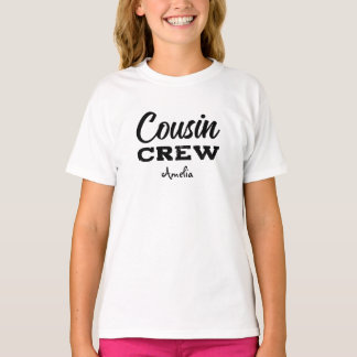 Personlig Cousin Crew T-Shirt