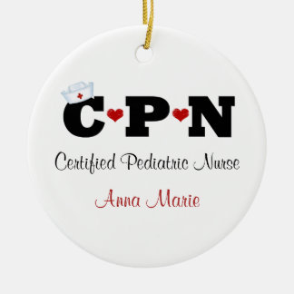 Personlig CPN Nurse Ornament