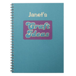 Personlig Craft Ides Anteckningsbok