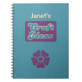 Personlig Craft Ides Anteckningsbok
