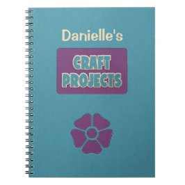 Personlig Craft-projekt Anteckningsbok
