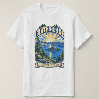 Personlig Crater Lake National Park T Shirt