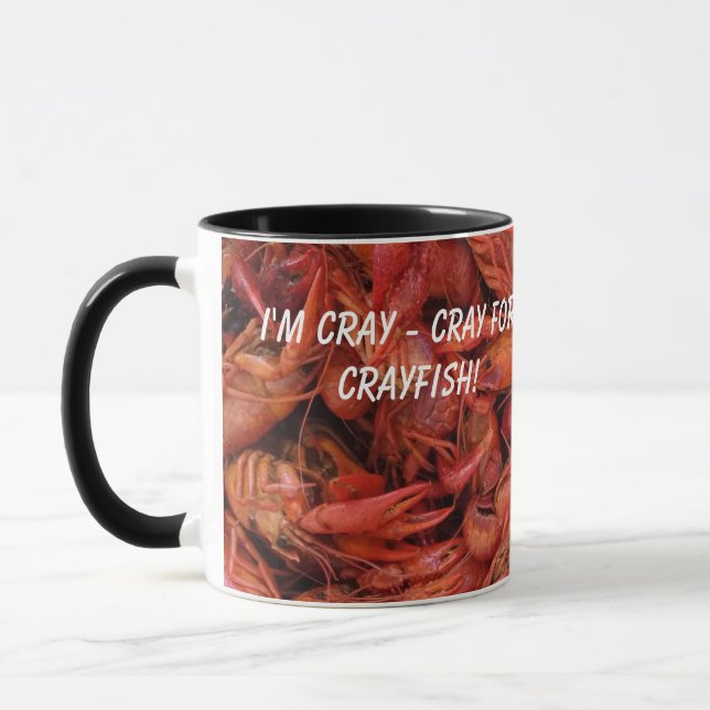 Personlig Cray-Cray for Crayfish Mugg (Vänster)