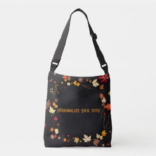 Personlig "Crazy for Fall" Kor Body Bag Axelväska