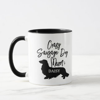 Personlig Crazy Sause Hund Morsa Tea Mugg Gift