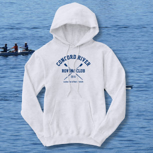 Personlig Creving Logotyp Oars Team Namn År Tröja Med Luva