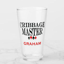 Personlig Cribbage Master Glaskopp