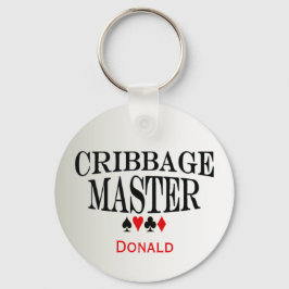 Personlig Cribbage Master Nyckelring