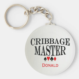 Personlig Cribbage Master Nyckelring