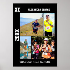 Personlig Cross Country XC Löpare Poster
