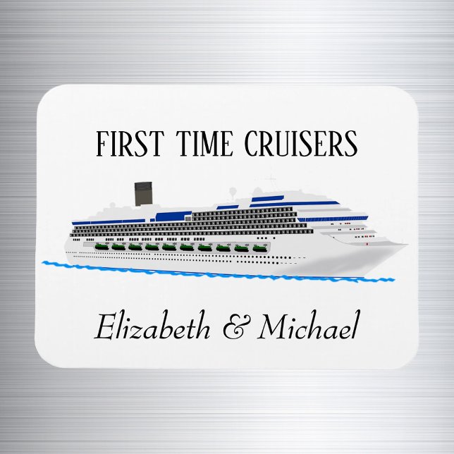 Personlig Cruise Door First Cruisers Magnet (Skapare uppladdad)