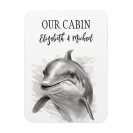 Personlig Cruise Door Sea Dolphin Magnet