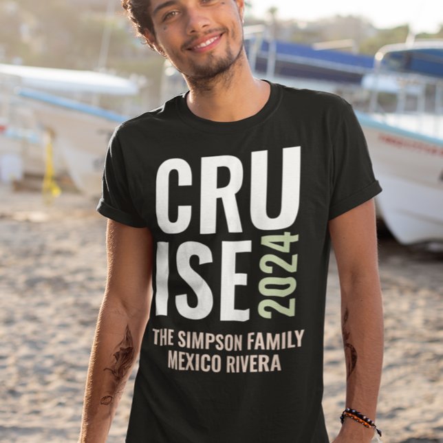 Personlig Cruise Family Resa T Shirt (Skapare uppladdad)