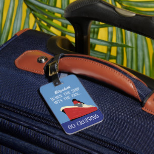 Personlig Cruise Märkre Lönsam marschresa Bagagebricka