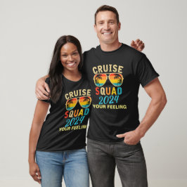 personlig Cruise Squad 2024, sommaruppehåll T Shirt
