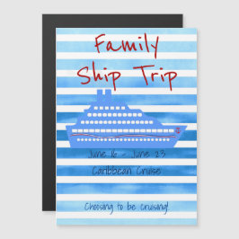 Personlig Cruise Thees Magnet