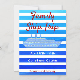 Personlig Cruise Theme Door Magnet