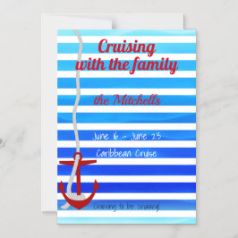 Personlig Cruise with Family Door Magnet