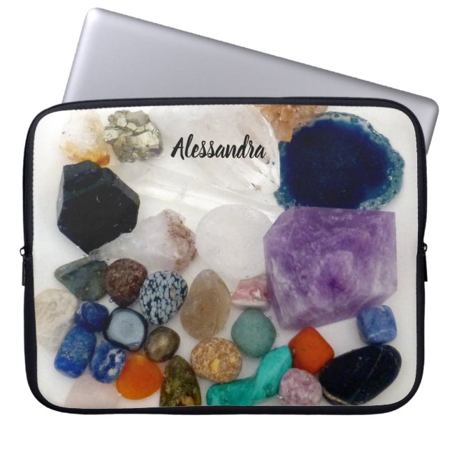 Personlig Crystal Collection Laptop sleeve (Framsidan)