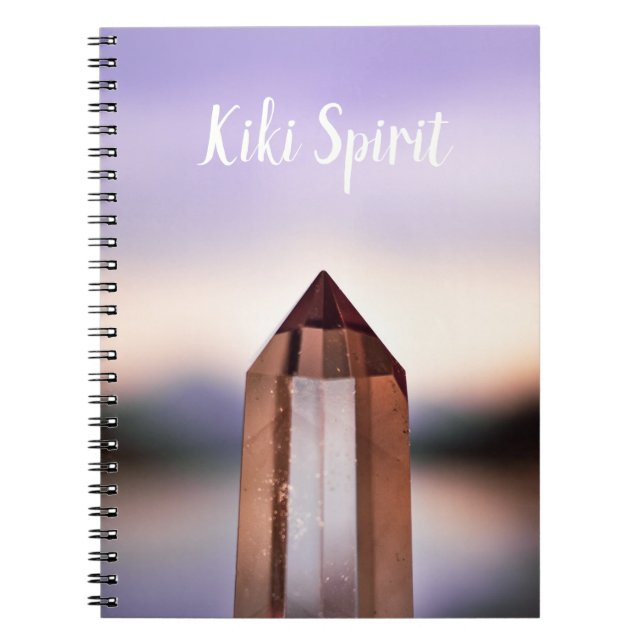 Personlig Crystal Journal  Anteckningsbok (Framsidan)