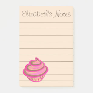 Personlig Cupcake Att Göra Lista Post It Notes Pre Post-it Block