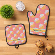 Personlig Cuptårta Mitt & Pot Holders, Gift