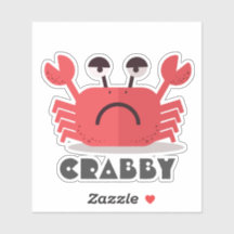 Personlig Cute and Simple Crabby Crab