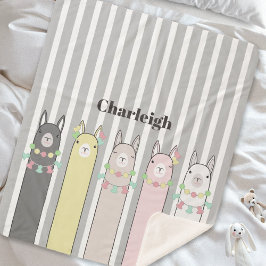Personlig Cute Animal Colorful Llamas Kids