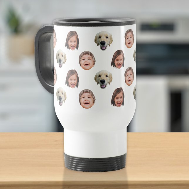 Personlig Cute Ansikte 3-foton Resemugg (Skapare uppladdad)