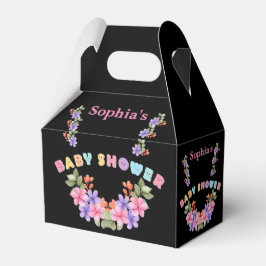 Personlig Cute Baby Shower Presentaskar