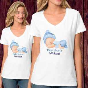 Personlig Cute Baby Shower T Shirt