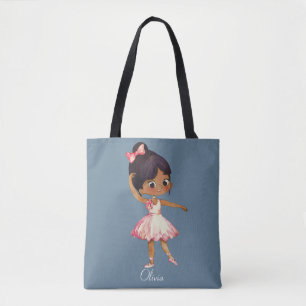 Personlig Cute Ballet Dancer Tygkasse
