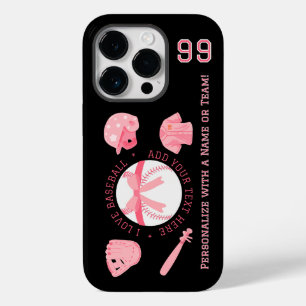 Personlig Cute Baseball iphone case för Dam