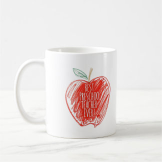 Personlig Cute Best Preschool Teacher nånsin Kaffemugg