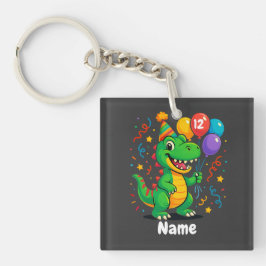 Personlig Cute Birthday Dino Kids